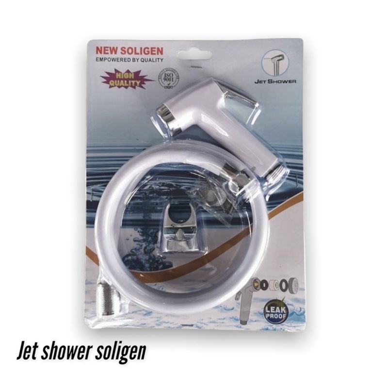 Jet shower toilet Soligen shower bidet pvc putih