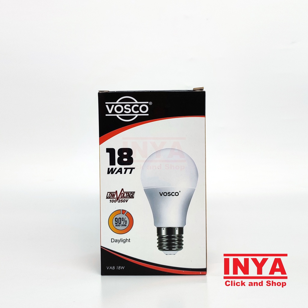 BOHLAM LED VOSCO PUTIH DAYLIGHT 18W - Lampu Bulb