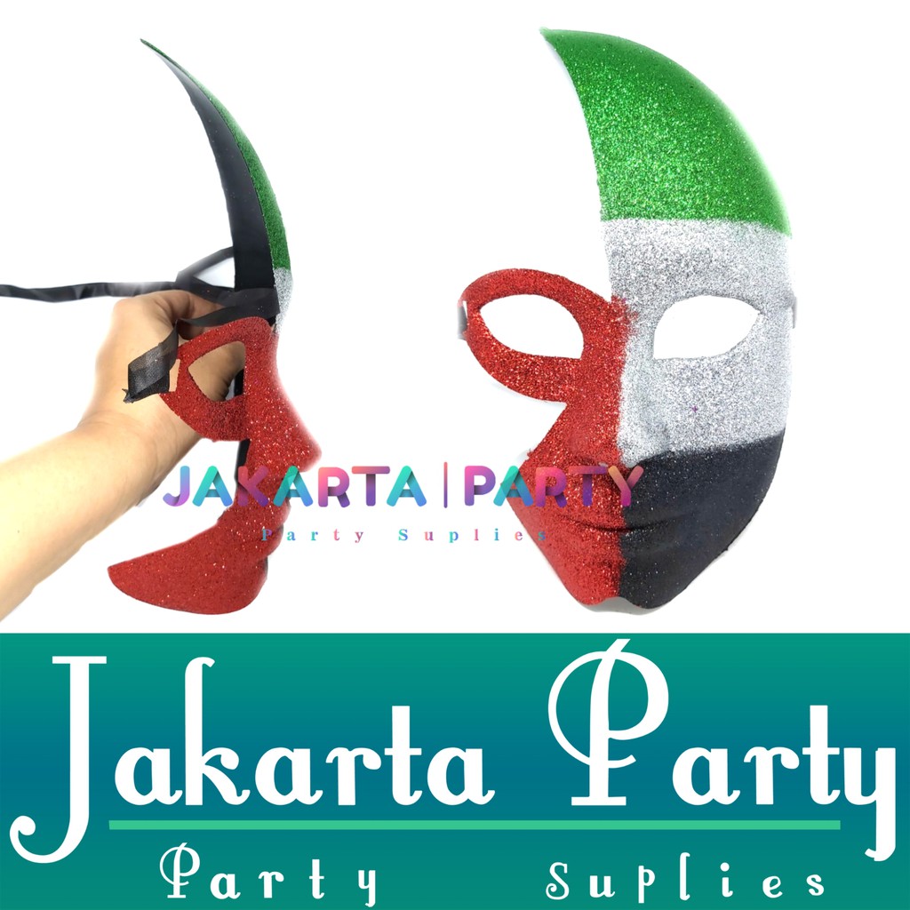 Topeng Italia / Topeng Pesta / Topeng Halloween / Mask Party