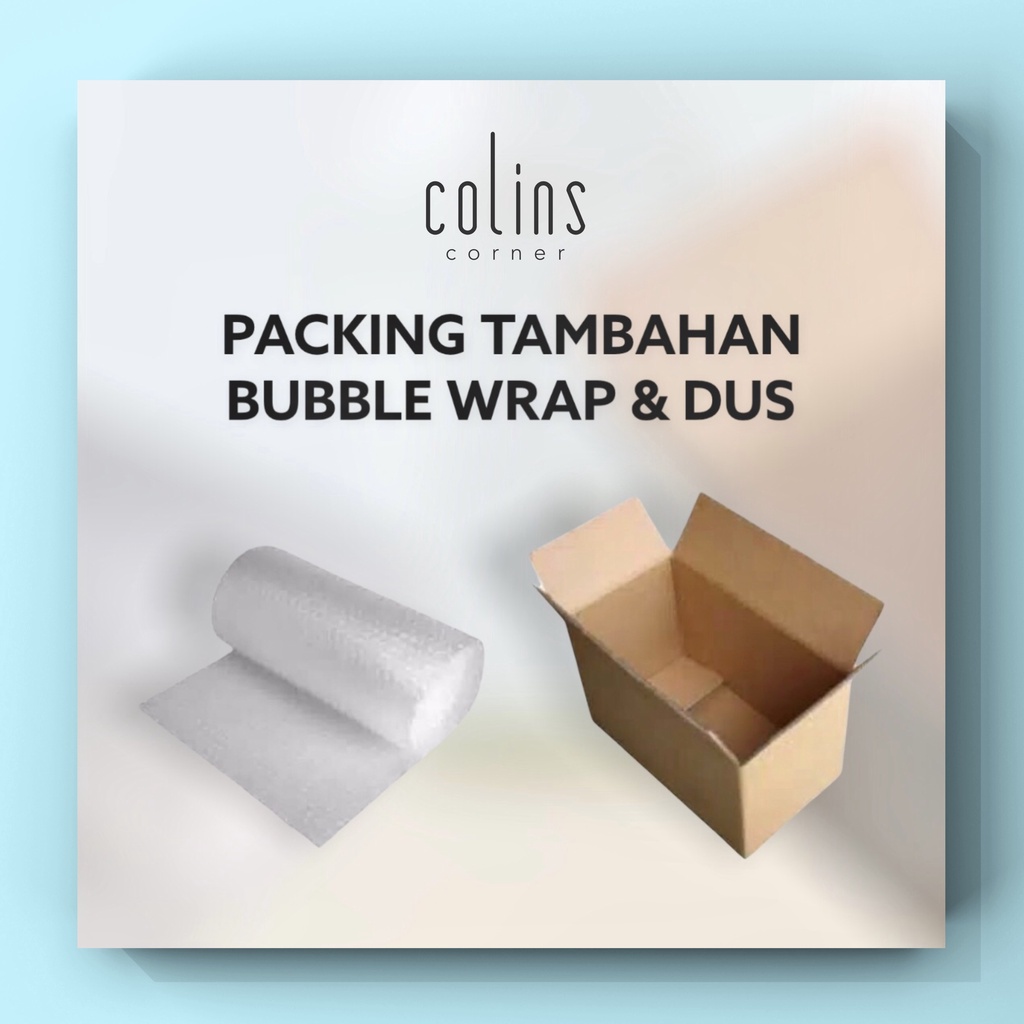 

Tambahan Packing Bubble Wrap + Dus