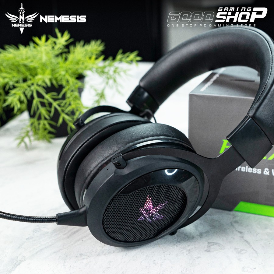 NYK W-50 / W50 BEAST Headset Gaming Wireless 2.4GHZ DUAL MODE