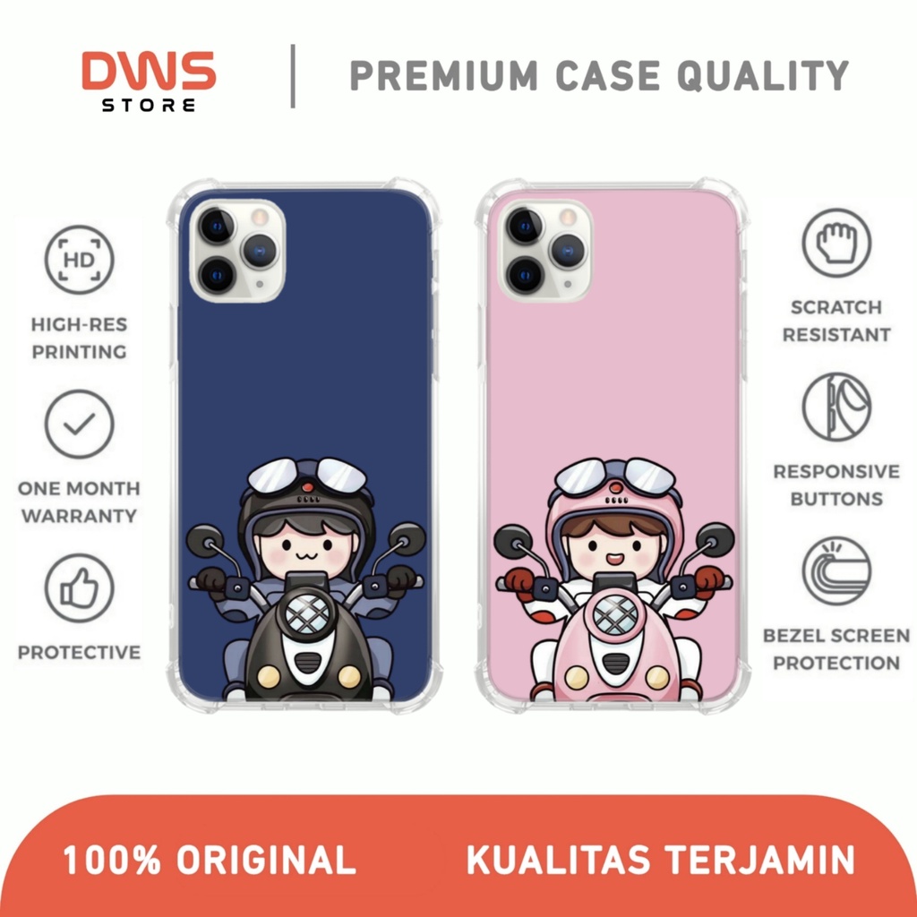 [A130] Case Couple Oppo Vivo Samsung Realme Iphone Redmi Note 4 5 6 7 8 9 10 Plus X XR 11 12 13 Pro 