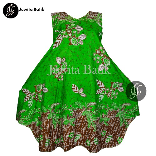 Juwita Batik - Daster Yukensi Jumbo Batik Seri Warna Bahan Rayon Tebal Dan Adem