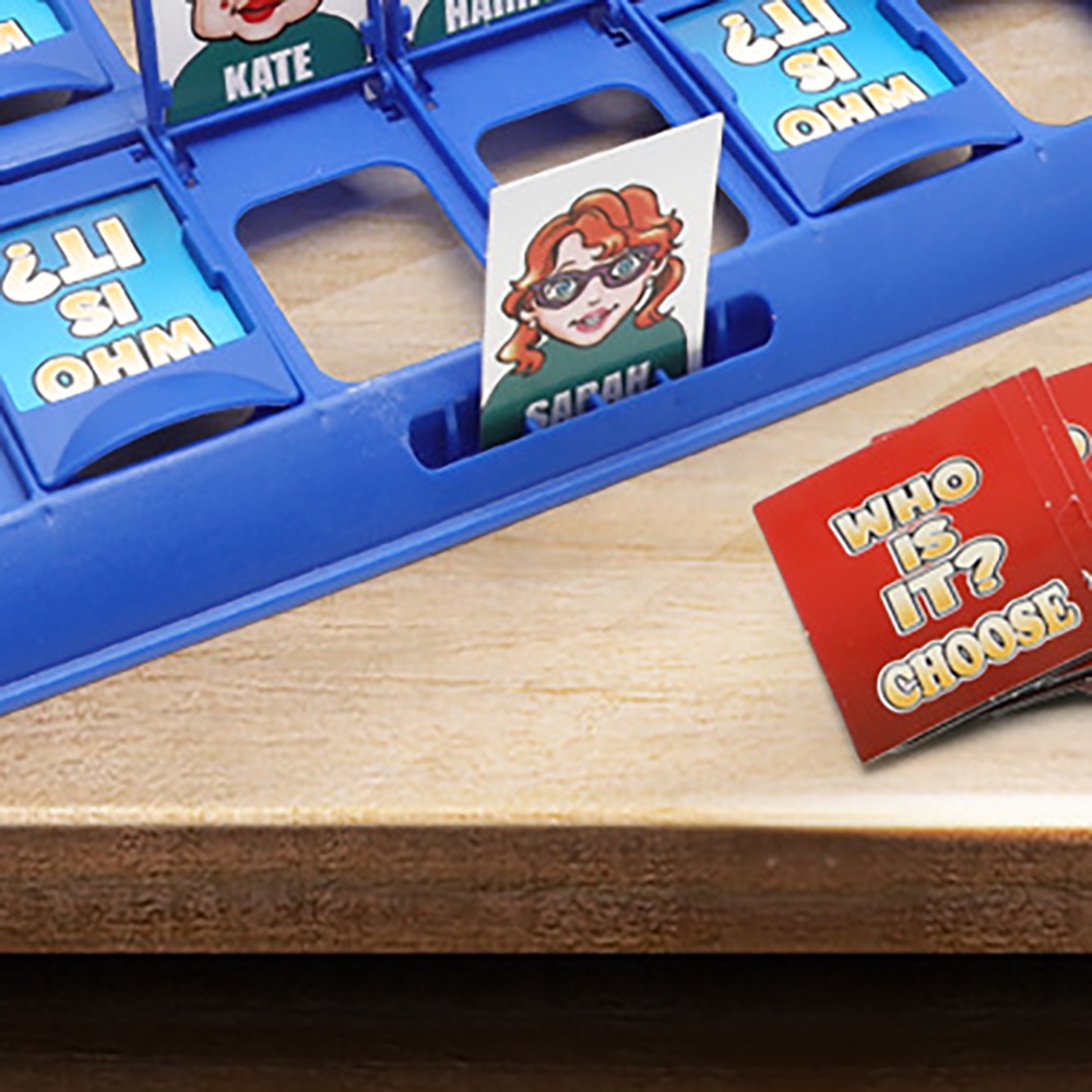 Mainan Board Game Guessing Who Is It Klasik Untuk Anak / Orang Tua