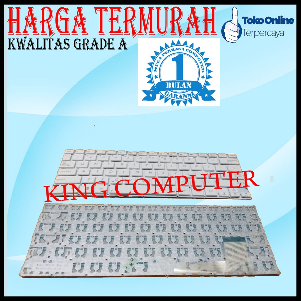 KEYBOARD ASUS X201, X202 PUTIH