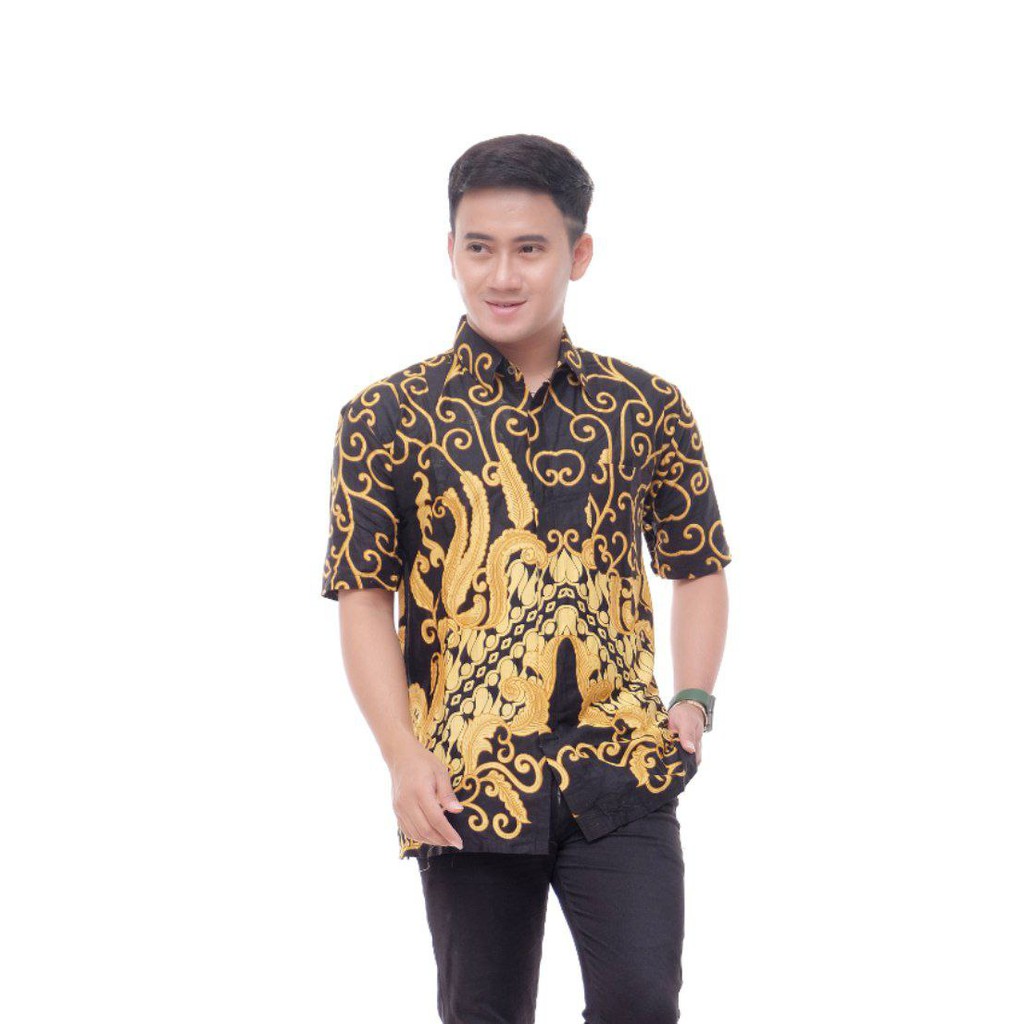 Outer Batik panjang resleting depan alika standar dan jumbo