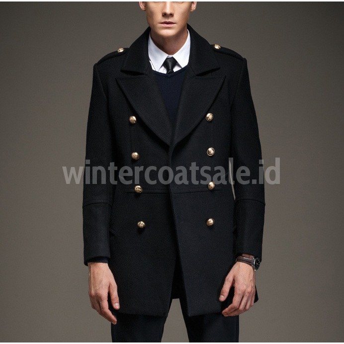MILITARY COAT PRIA Blazer Jas Outwear Jaket Korea Hot Sale Pakaian Musim Dingin Pria Wintercoatsale