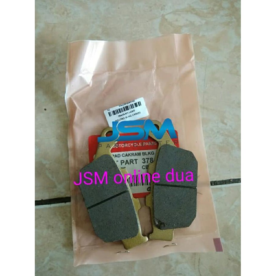 DISCPAD KAMPAS REM CBR 250 CBR250 OLD BELAKANG