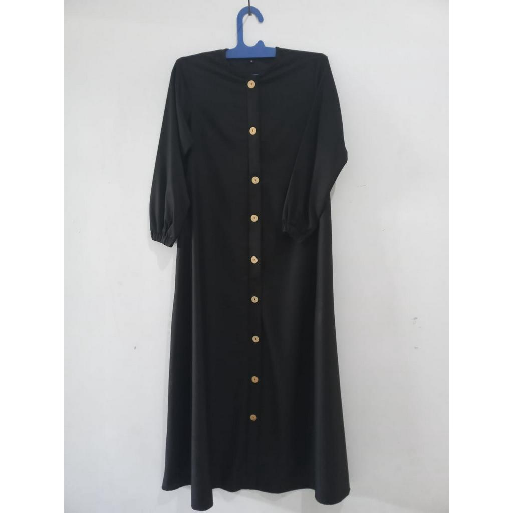 Gamis Polos Toyobo fulkancing / Gamis fulkancing / Gamis Polos Termurah / Pakai Wanita Modis Kekinian