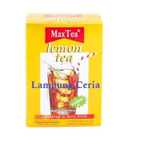 

TEH LEMON | MAXTEA LEMON TEA 5 X 25G