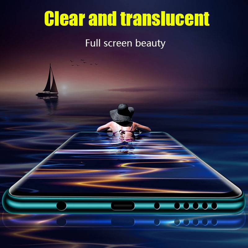 Hydrogel front film for OPPO Reno 5 Pro / Reno 6 Pro /  Reno 5 Pro / Reno 3 Pro / Reno 4 SE / Reno 4 Pro  / Reno3 Pro / Reno 2F / Reno 2Z / Reno 10x zoom  / Reno Z / Reno Ace 2 / Find X2 Pro / Find X3 ProScreen Protector HD Phone Film not glass