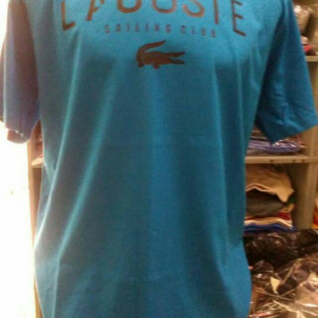 Kaos baju pria t-shirt LACOSTE baju kaos jumbo
