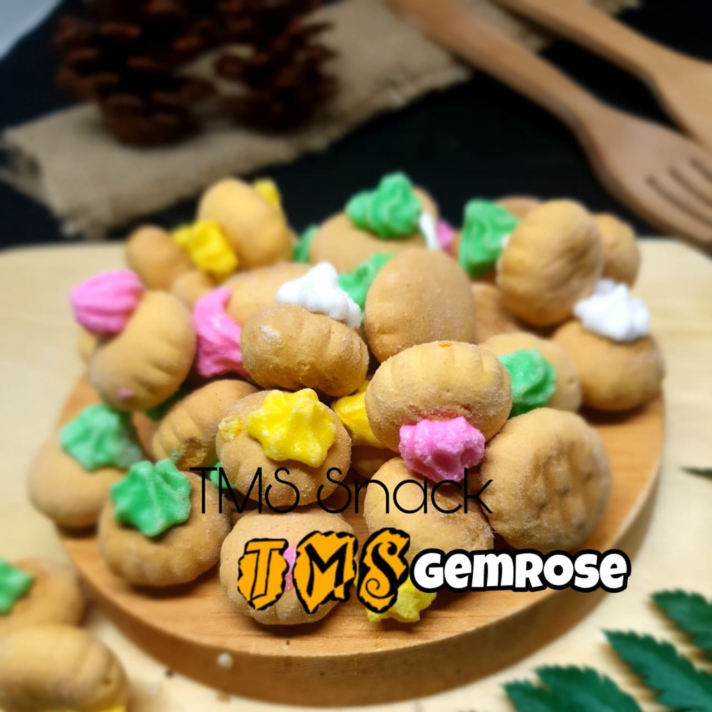 

TMS Snack GEMROSE jajanan jadul 125 gram EXP aman