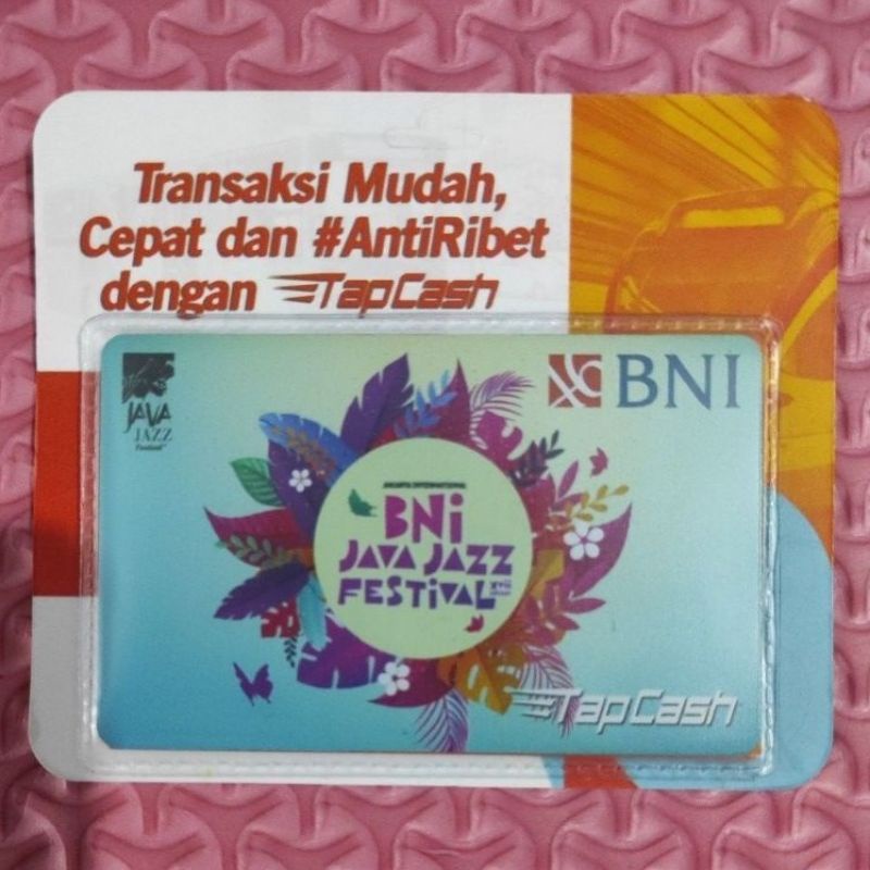 BNI Tapcash edisi Java Jazz Festival ORI /Like eMONEY eTOLL Flazz or Brizzi