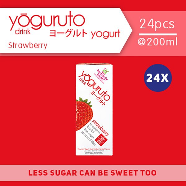 

Special Price Heavenly Blush Yoguruto Strawberry [24 x 200 ml]