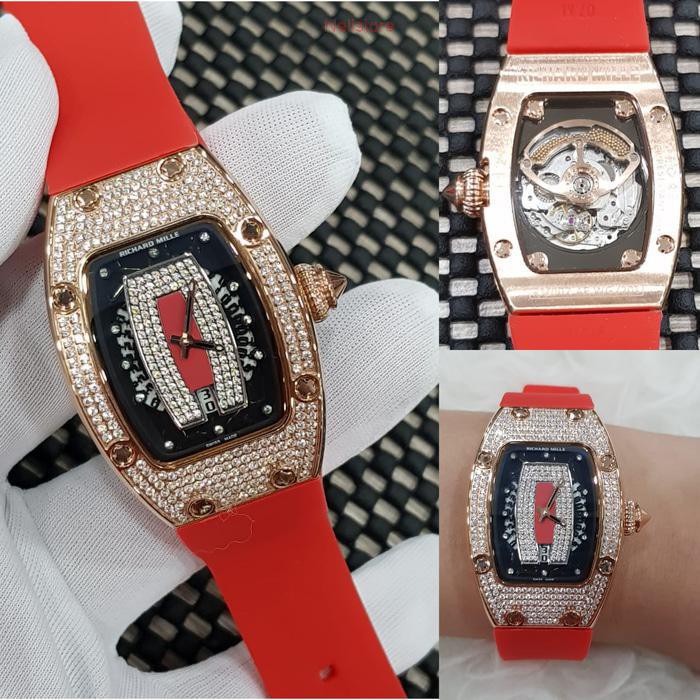 Jam tangan wanita automatic rm007 clone 11