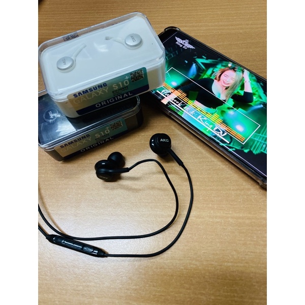 GROSIR Handsfree samsung pack mika kaca akg s10plus kuping metal bass super mantul bener