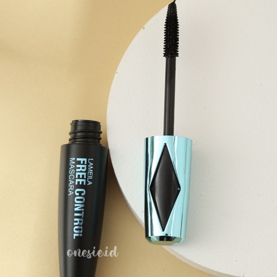 LAMEILA Maskara Teal Lash Curling Slender Mascara Long Lasting Waterproof Berfungsi Membuat Mata Lebih Bervolume LA072