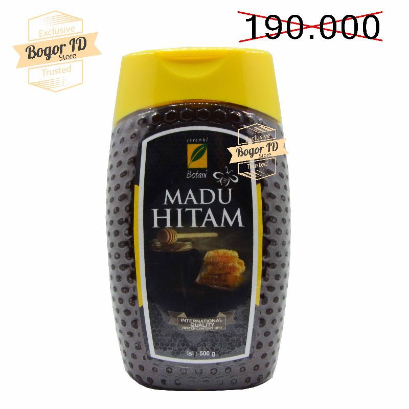 

MADU HITAM ASLI 500g PREMIUM BLACK HONEY