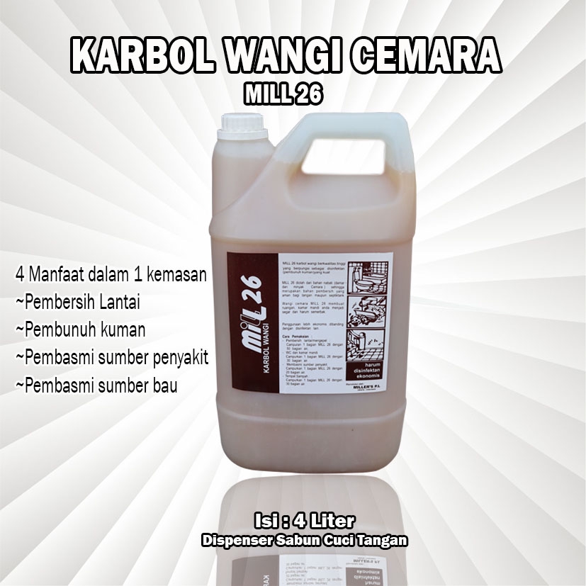 KARBOL CEMARA / KARBOL / KARBOL WANGI / KARBOL SEREH / KARBOL SERAI