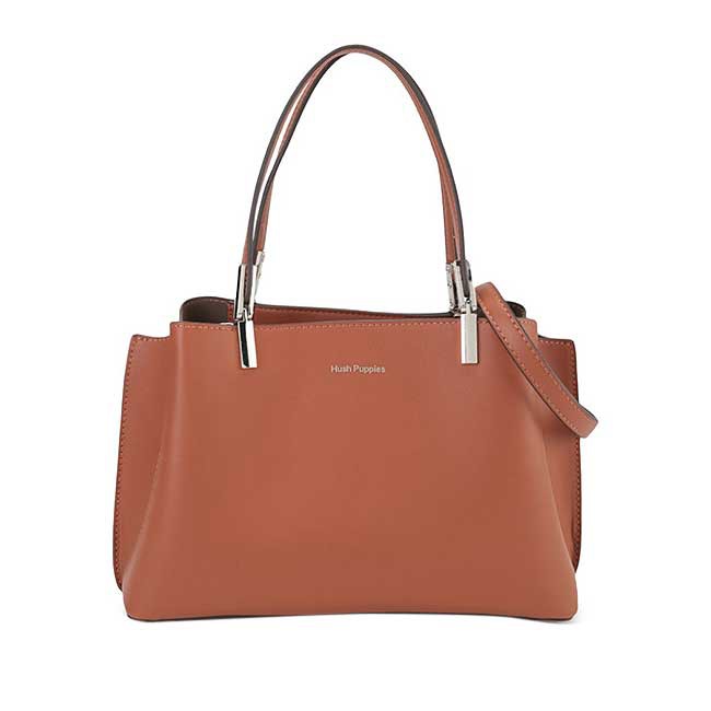 Hush Puppies Tas Wanita Azalea Satchel L Brown
