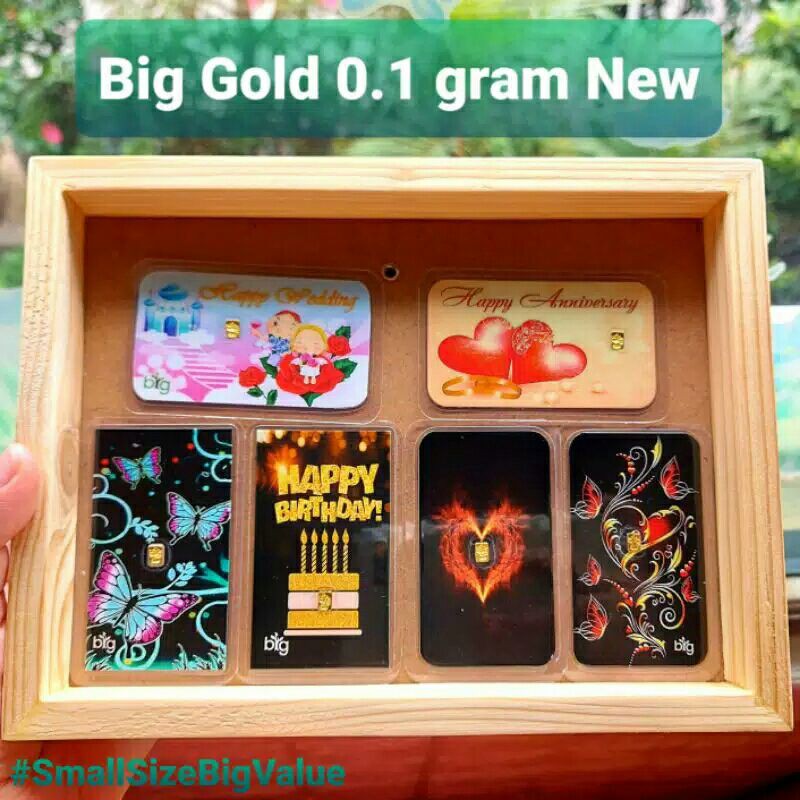 

Kartu press lm BIG biggold 0.1 gram