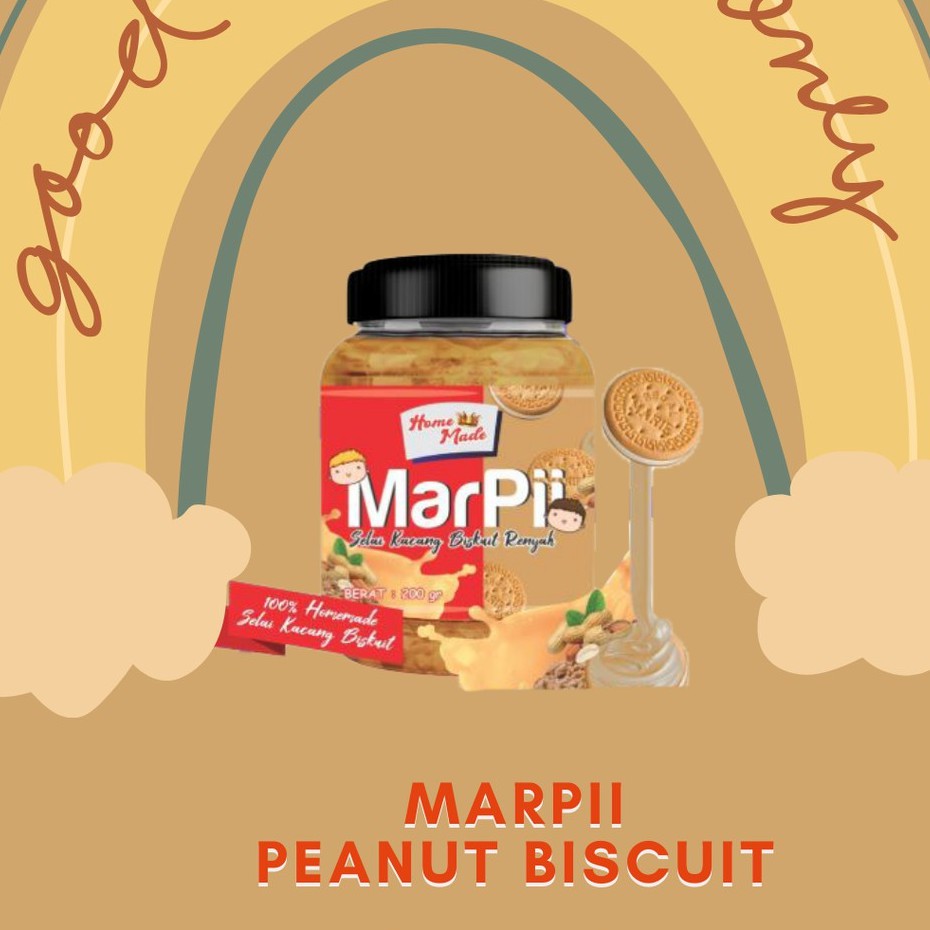 

MARPII PEANUT BISCUIT selai kekinian