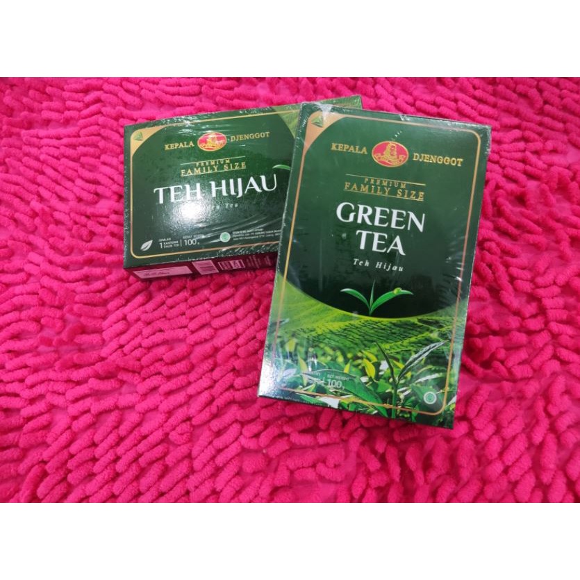 

KEPALA DJENGGOT GREEN TEA 100GR | TEH HIJAU