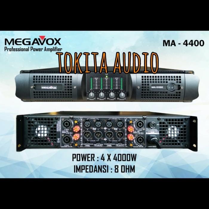 POWER AMPLIFIER MEGAVOX MA4400 4x4000 AMPLI MEGAVOX MA 4400 ORIGINAL