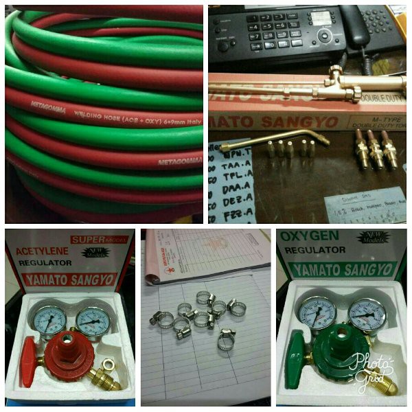 PAKET BLENDER LAS POTONG YAMATO REGULATOR SELANG