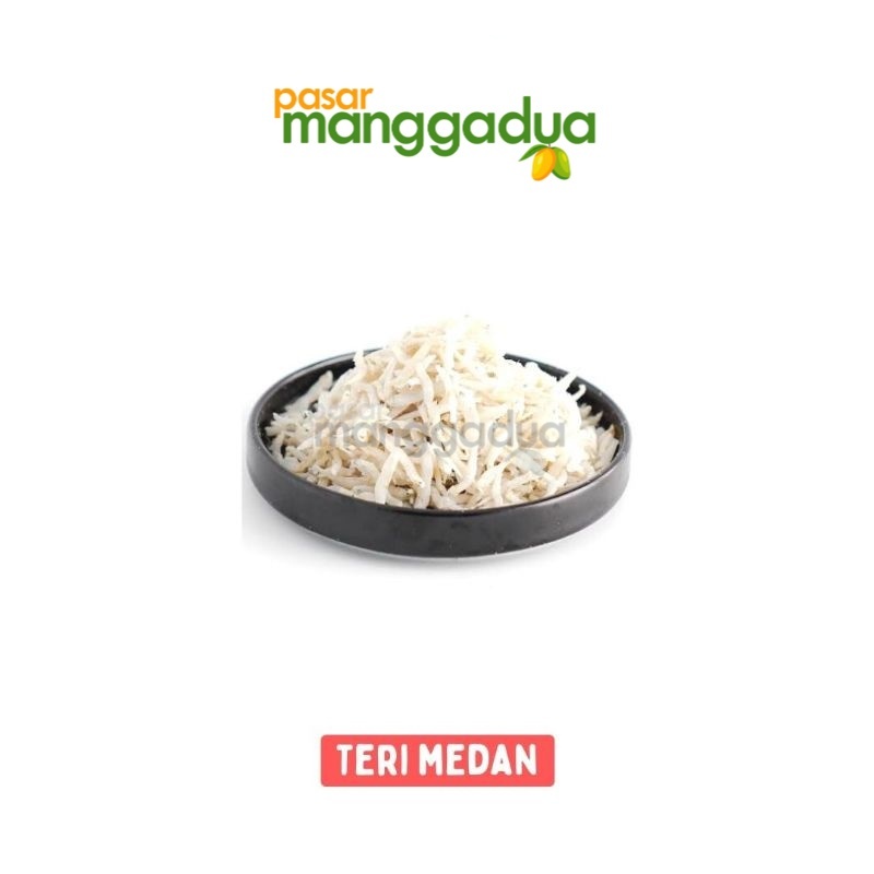 

FRESH !!! Teri Medan 250 Gram / Teri Nasi / Teri Putih / Ikan Segar