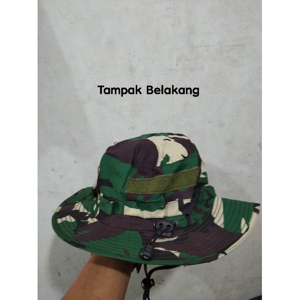 Topi Rimba Motif Loreng Malvinas