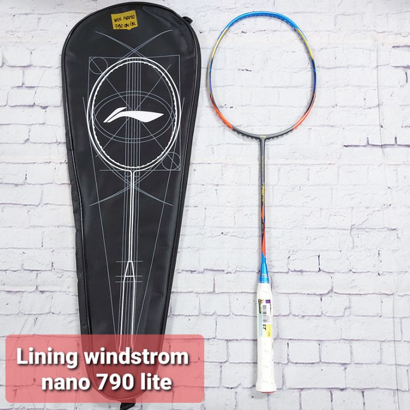 RAKET BADMINTON LINING WINDSTORM NANO LITE 790 CRC/BL ORIGINAL
