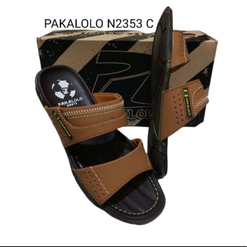 Sandal PAKALOLO N 2353 KULIT ASLI 100% GARANSI ORI PABRIK PAKALOLO