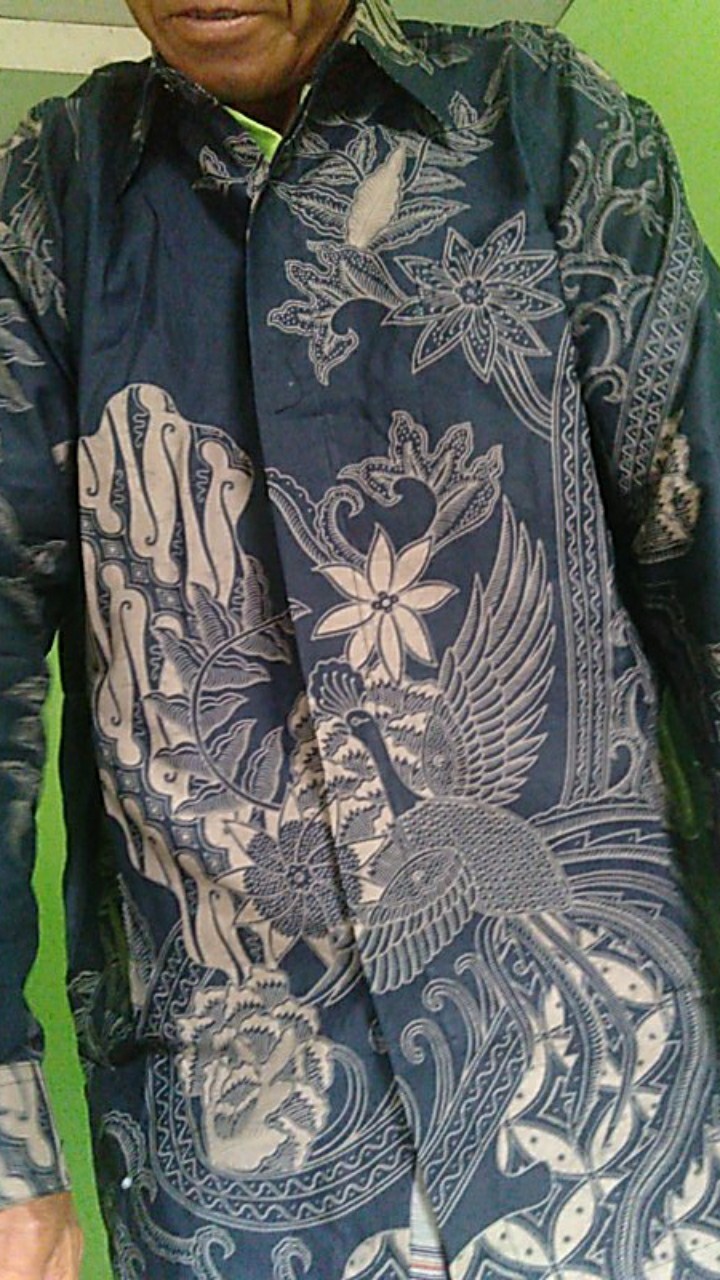 Sogan Parang Peksi Batik Pria Kemeja Batik Pria Lengan Panjang Katun Halus Primisima Solo Terbaru