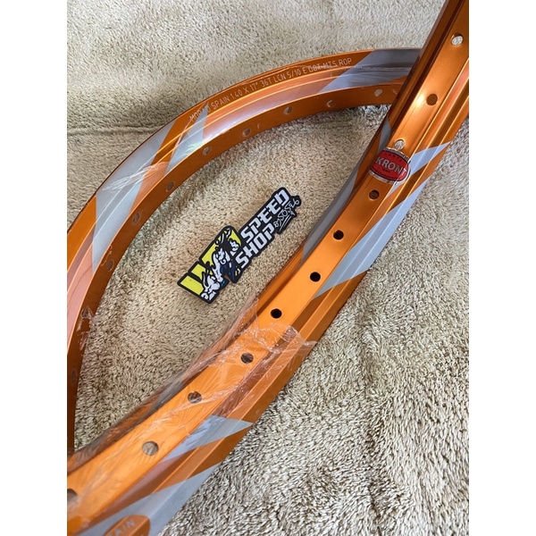 velg akront morad spain model blade ring 17 x 140 warna orange