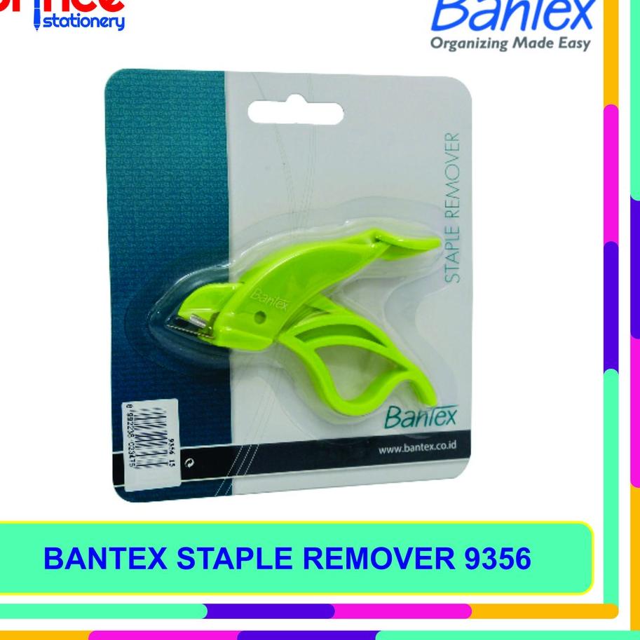 

Update! BANTEX STAPLES REMOVER 9356 !!