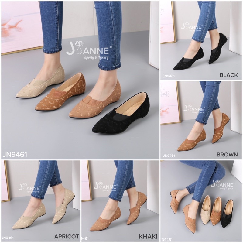 RESTOCK! [ORIGINAL] JOANNE Loafers Shoes Sepatu Wanita #JN9461