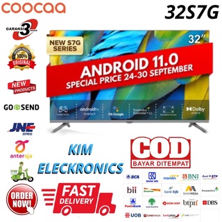 COOCAA 32S7G LED TV 32 INCH ANDROID 11 - DIGITAL TV - HDR10 - 2.4G/5G