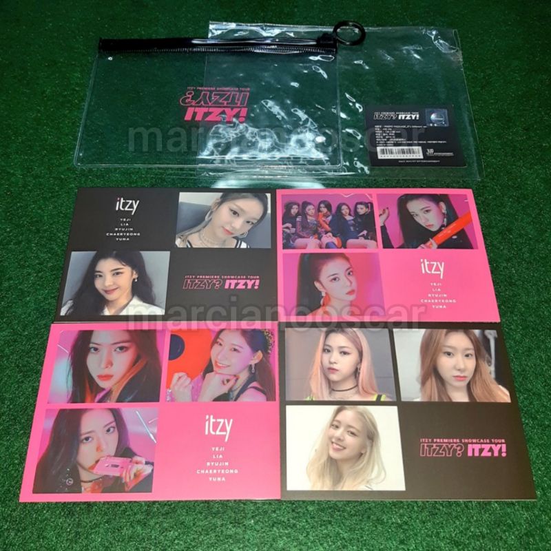 [Itzy Rare] Yeji Lia Ryujin Chaeryong Yuna - Premiere Showcase Tour Photo Package Merch Official