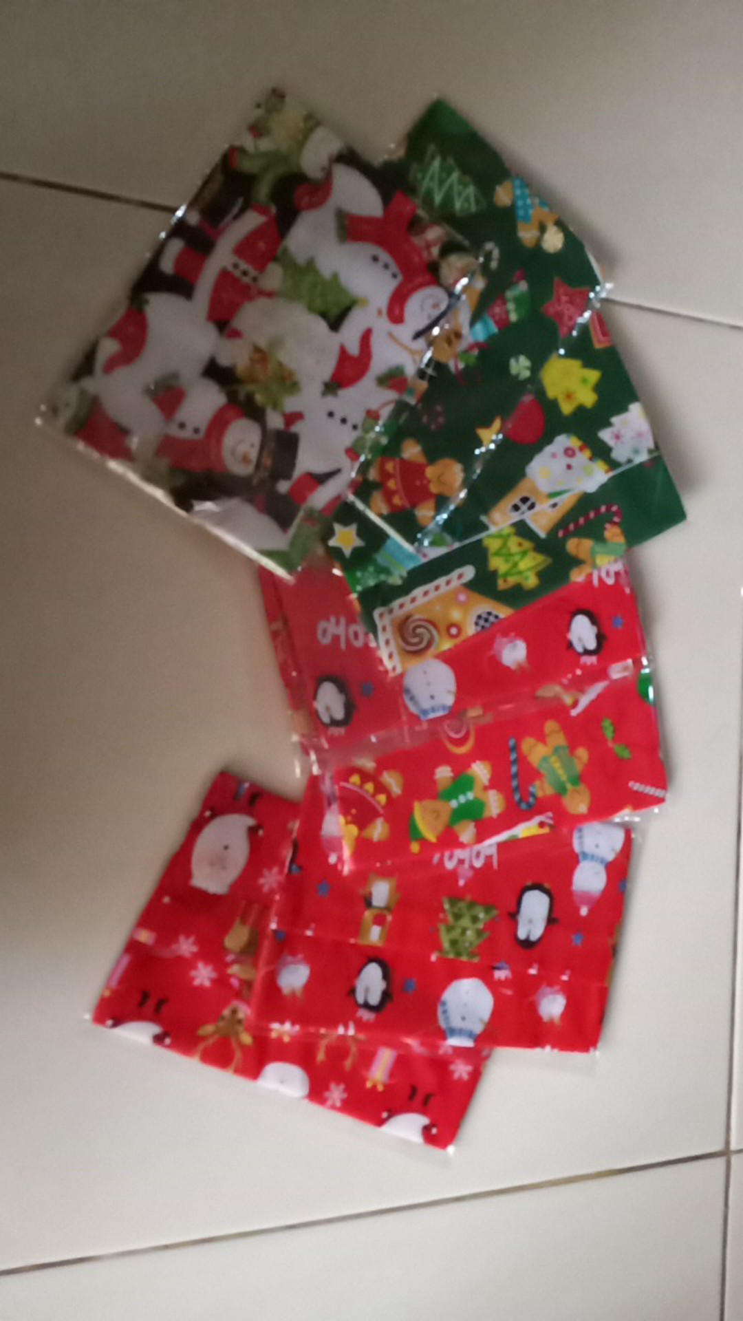 Tempat Tissue Pouch Tissue Tissue Cover Souvenir Ulang Souvenir Natal Murah Acara Gereja Christmas