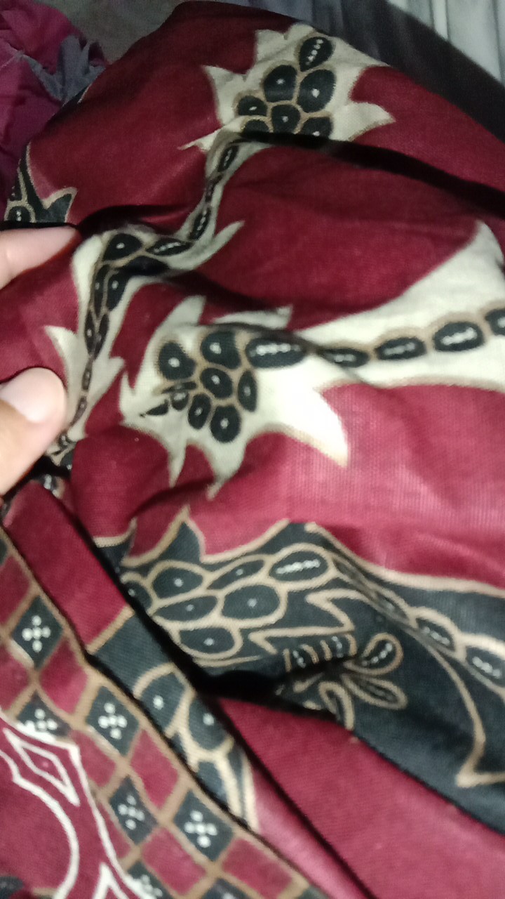 Emhabatik | Tunik Batik Jumbo Wanita Lengan Serut Murah Ld 120