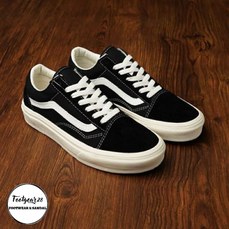 SEPATU VANS OLDSKOOL OG BLACKWHITE / VANS OLD SKOOL IMPORT VIETNAM  GRADE ORI