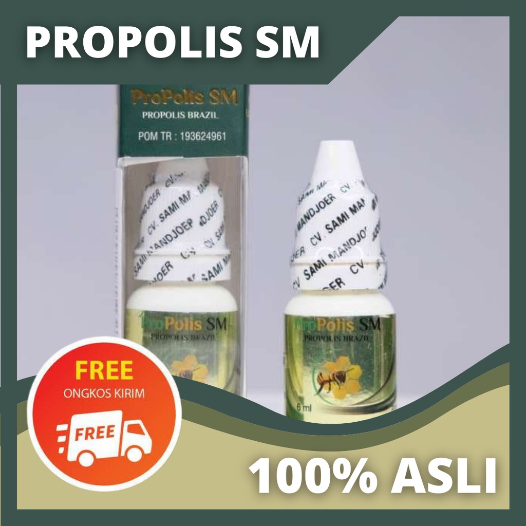 PROPOLIS SM - OBAT TETES HERBAL100% EKSTRAK PROPOLIS BRAZIL ASLI