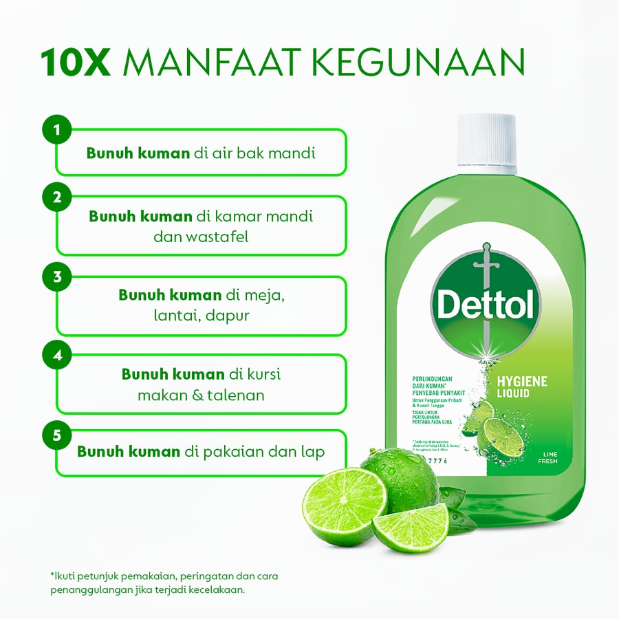 Dettol Hygiene Liquid Lime 200ml