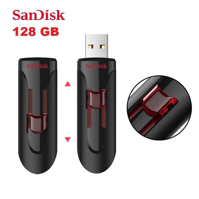 Flashdisk Sandisk CZ600 128gb