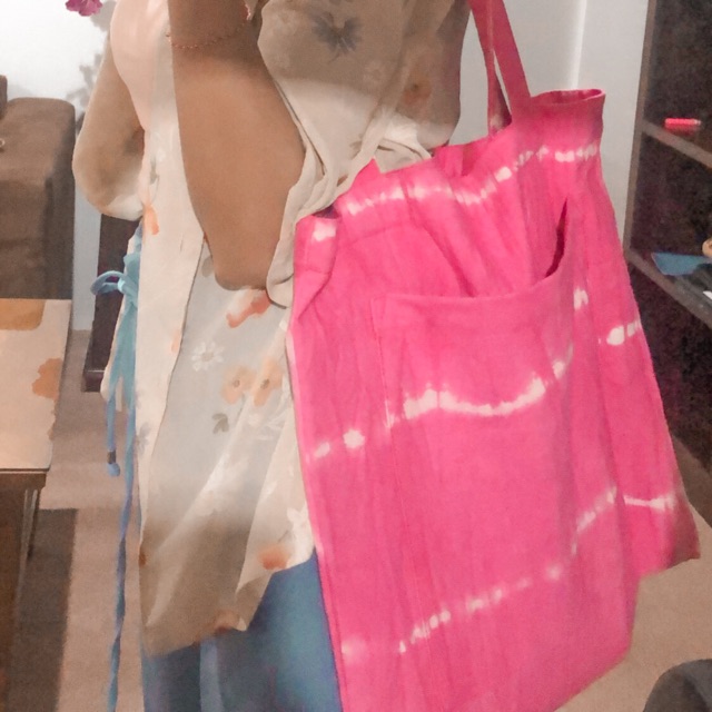 

Tie Dye Canvas Bag