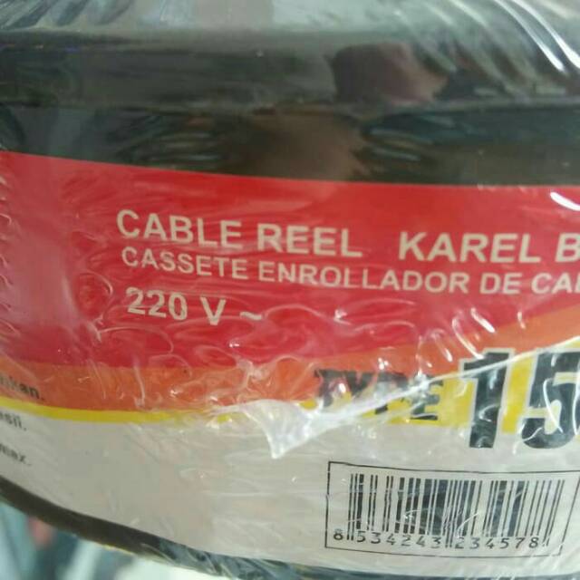 Kabel Box / Kabel Rol Type 15 + Lampu (Kabel Full Tembaga)