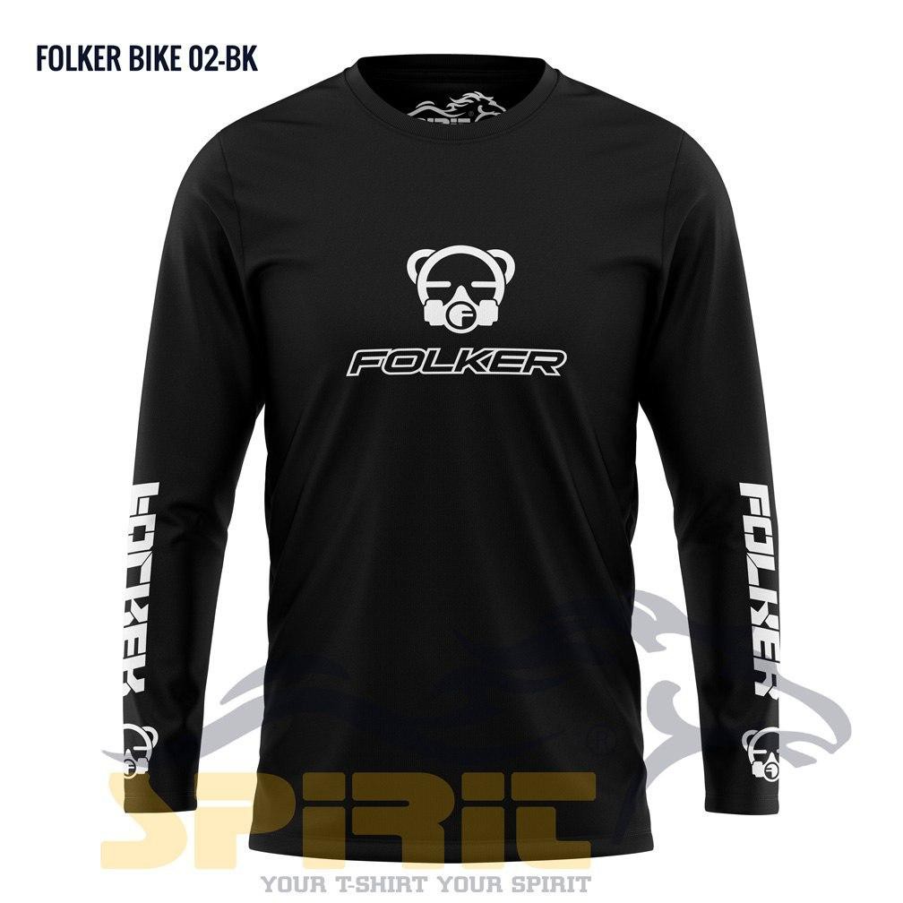 BAJU SEPEDA GOWES FOLKER  BIKE PRIA MTB GUNUNG THRILL LENGAN PANJANG JUMBO