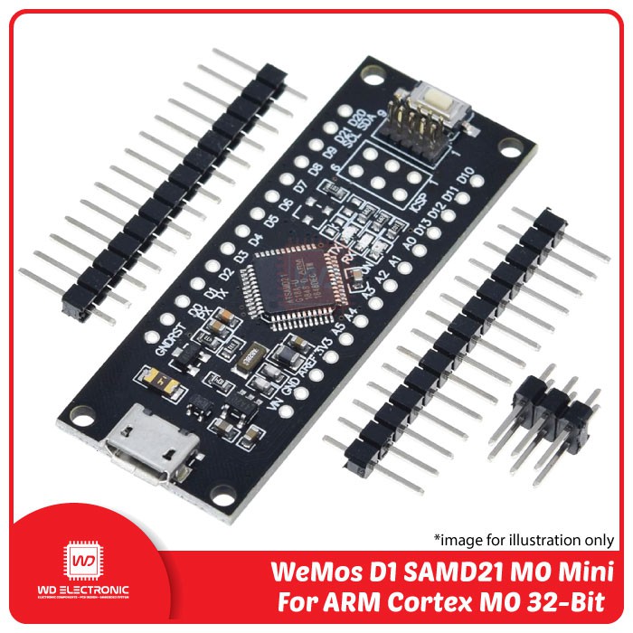 Wemos D1 SAMD21 M0 Mini USB for ARM Cortex M0 32-Bit